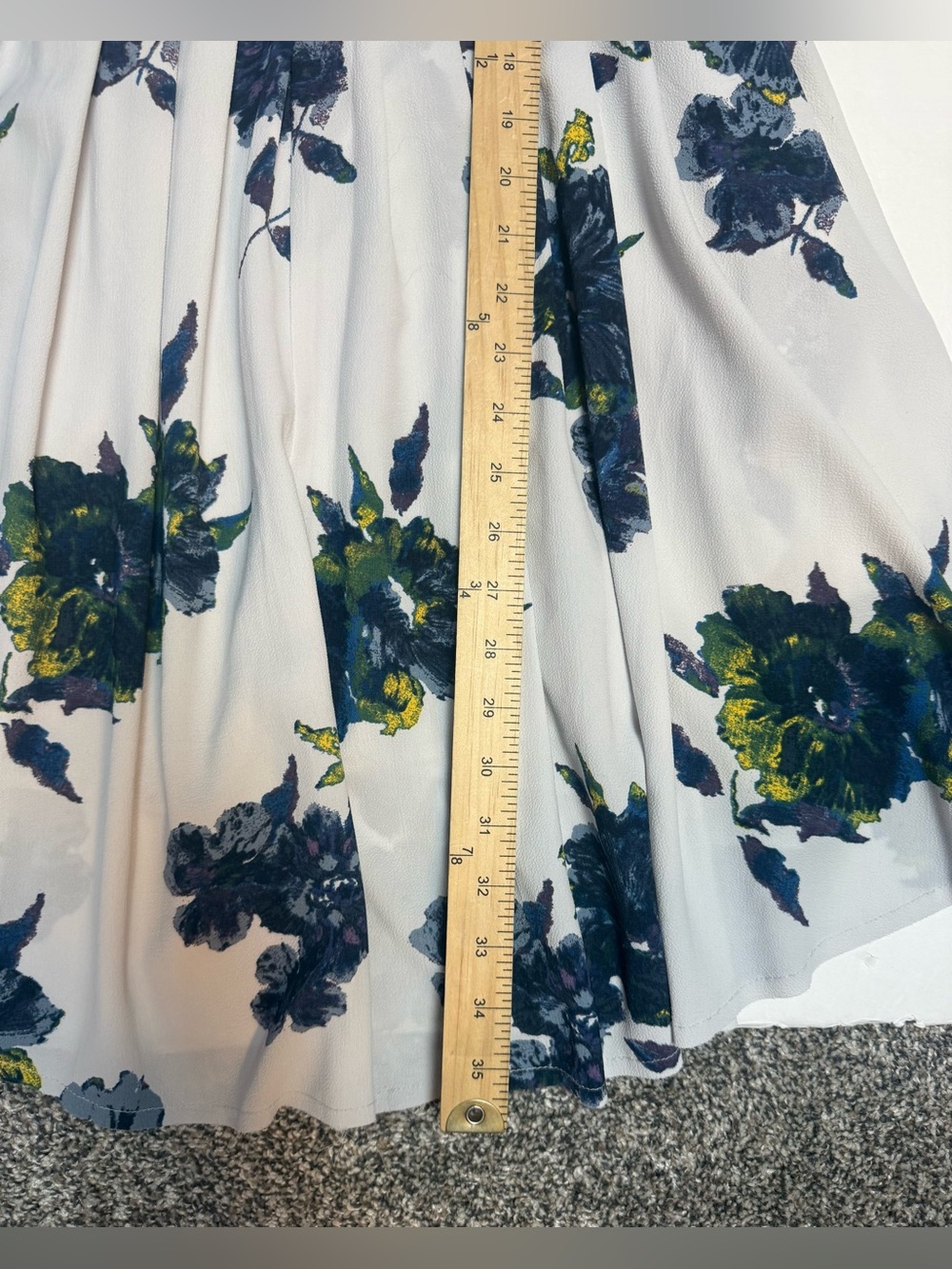 Free People Cloud Combo White Floral Casual Sleeveless Pleated Mini Dress M/L - Picture 8 of 15